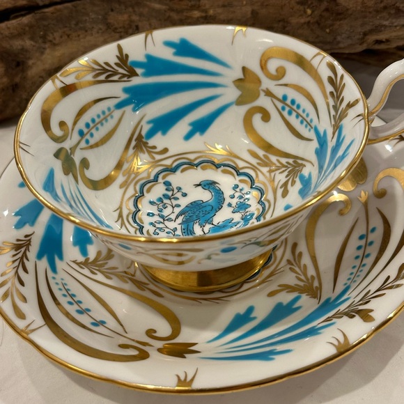 Vintage Royal Chelsea Tea Cup and Saucer - Picture 10 of 12